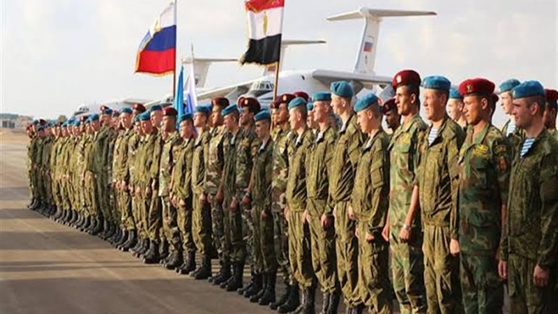 التدريب المصري الروسي