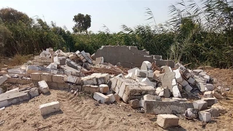 تعديات محمية وادي