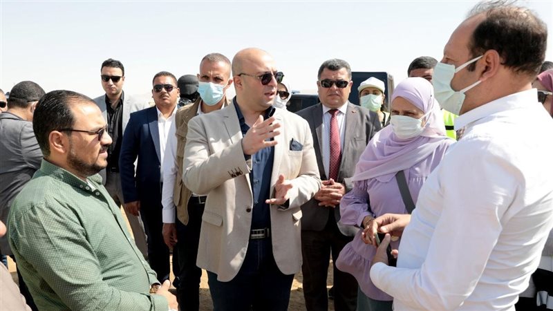 محافظ بني سويف يتفقد