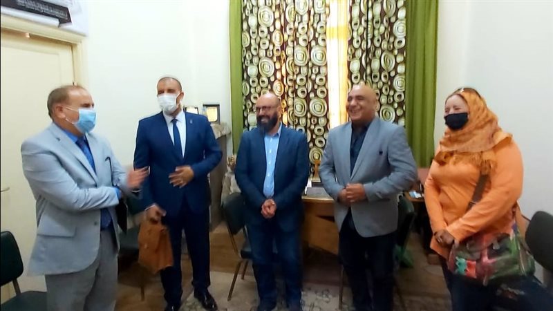 زيارة رئيس وحدة المشروعات