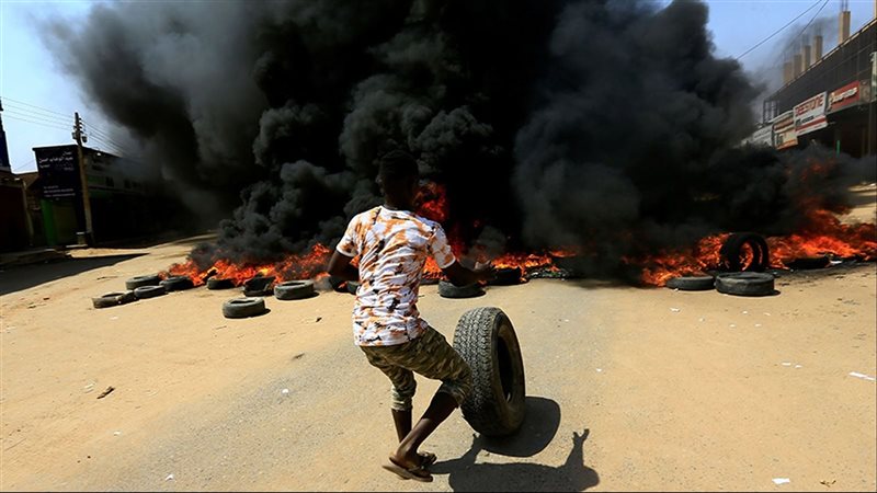 جانب من أحداث السودان