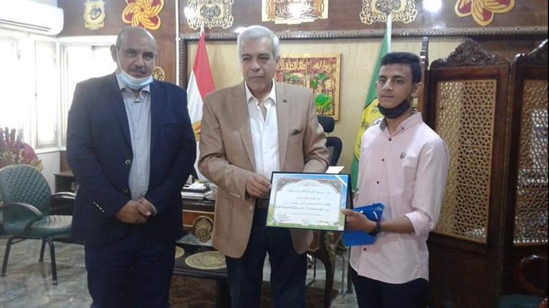 جانب من التكريم 