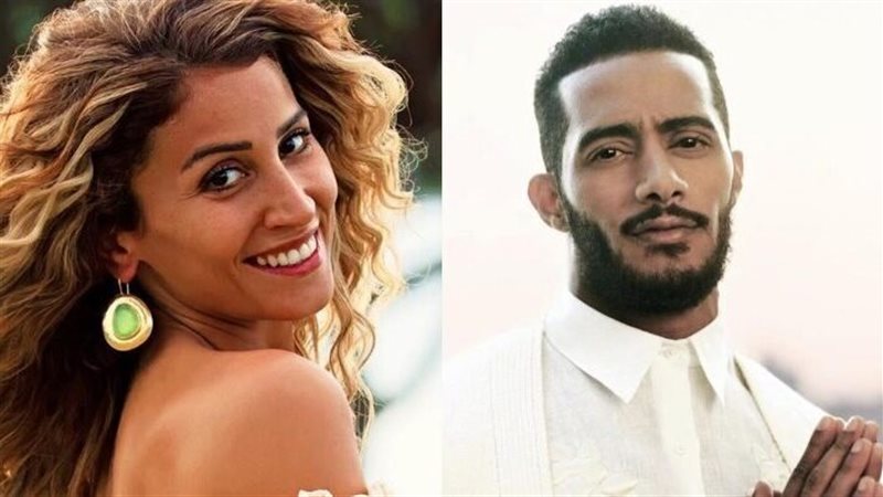 محمد رمضان ودينا