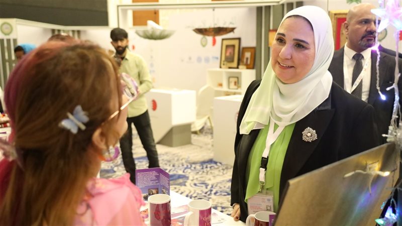 نيفين القباج وزيرة