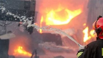المعمل الجنائي يعاين حريقا نشب في مستشفى مصر الدولي بالدقي