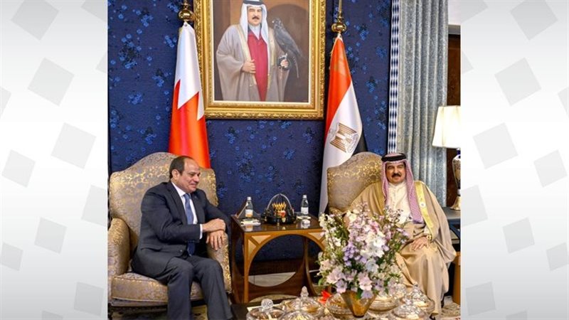 الرئيس السيسي وملك