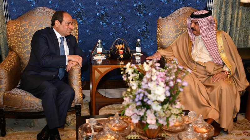 الرئيس السيسي وملك