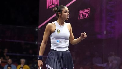 مصر تواصل الهيمنة على بطولة العالم للإسكواش، تأهل هانيا الحمامي ونوران جوهر لنصف النهائي