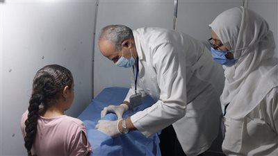 توقيع الكشف الطبي على 1161 مواطنا في قافلة لصحة البحيرة
