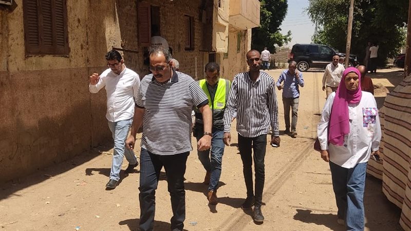 جانب من متابعة القرى