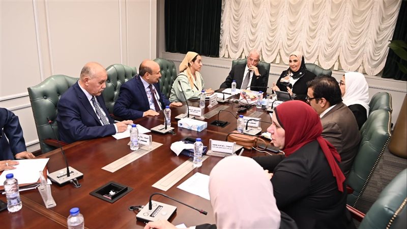 وزيرة التضامن بمقر