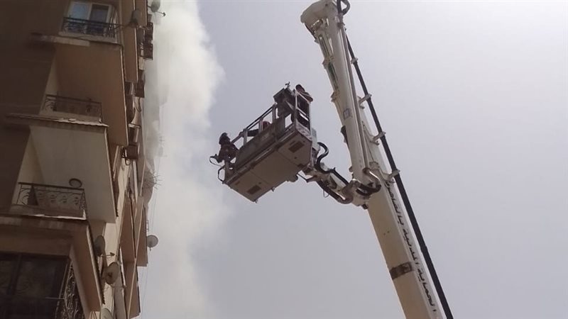 حريق يلتهم شقة سكنية