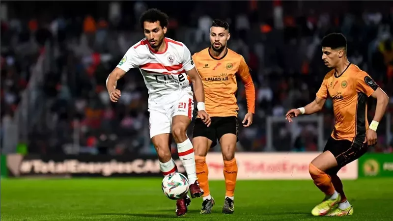 الزمالك ونهضة بركان،