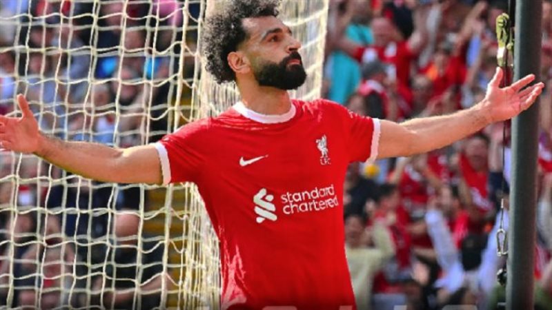 اللاعب محمد صلاح،