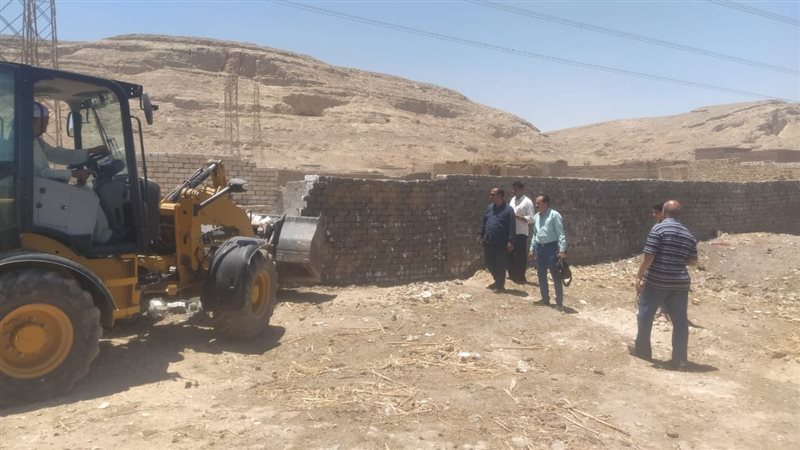 حملة إزالة بأسيوط،