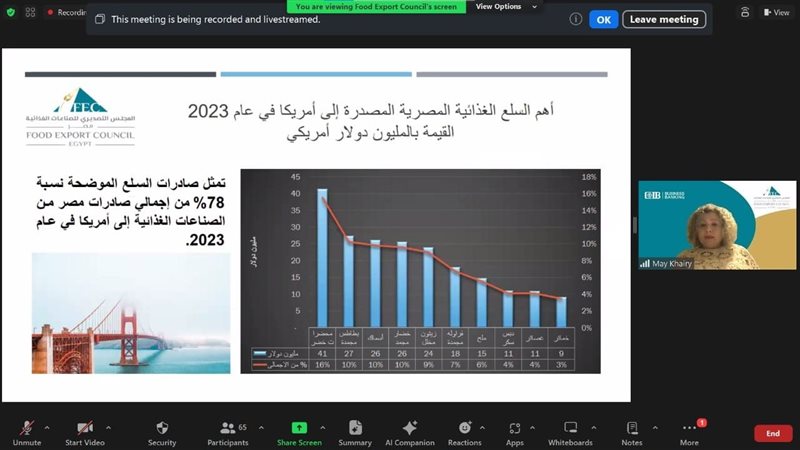 جانب من الندوة الاليكترونية،فيتو
