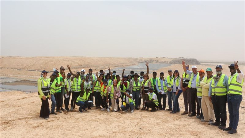 وفد طلاب جامعة سنجور