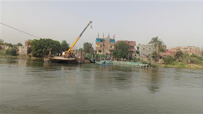 حادث معدية أبو غالب، البحث عن ضحايا غرق ميكروباص بالنيل (بث مباشر)