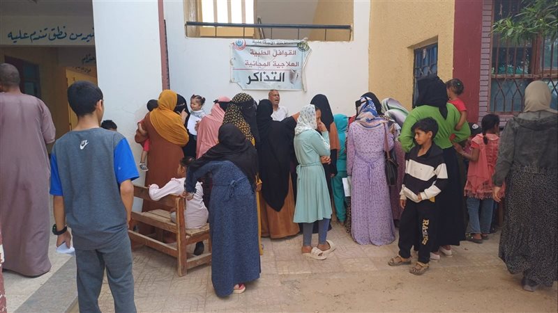جانب من إقبال المواطنين