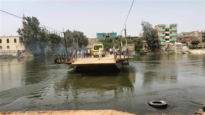 حادث سقوط ميكروباص