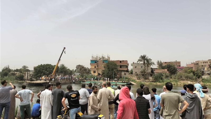حادث سقوط ميكروباص
