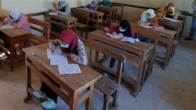 انتهاء امتحانات الشهادة الإعدادية بالفيوم، والنتيجة خلال أسبوعين