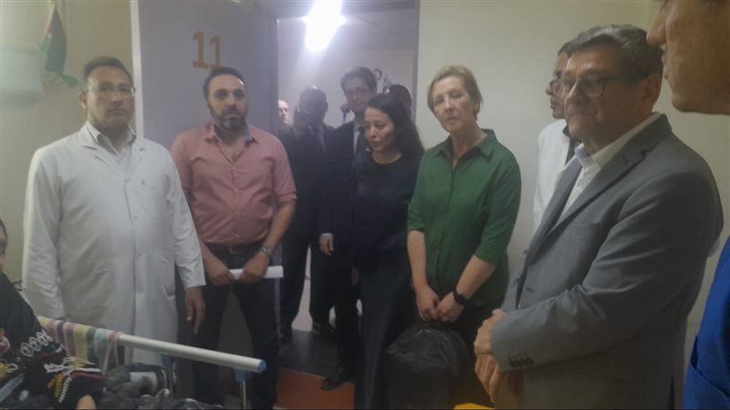 وفد ألماني يزور محافظة
