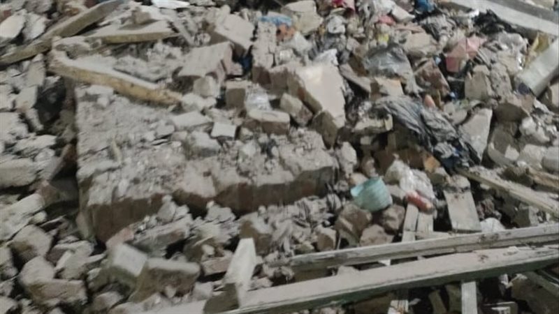 العقار المنهار بالإسكندرية،فيتو