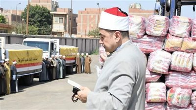 أوقاف القليوبية: توزيع 10 أطنان لحوم وسلع على الأسر الأولى بالرعاية