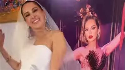 نجلاء بدر تهنئ ودينا الشربيني تزغرد، مشاهد من حنة ياسمين رئيس