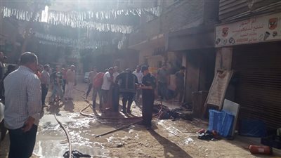 مصرع وإصابة 3 أشخاص من أسرة واحدة في حريق منزل بالقليوبية 