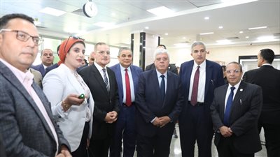 وزير التعليم العالي يتفقد سير العمل بمشروعات جامعة كفر الشيخ 