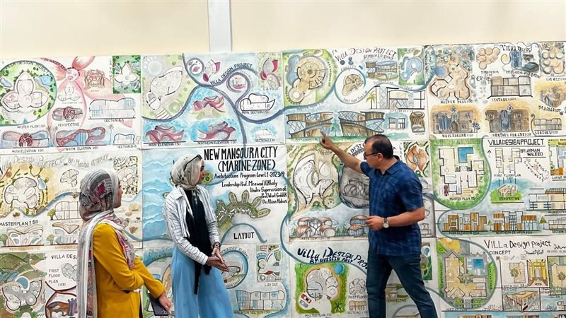 طلاب جامعة المنصورة