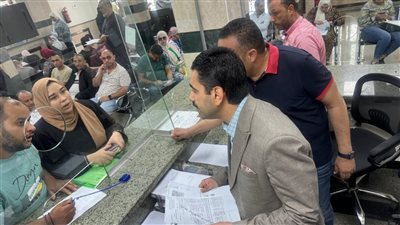 متابعة تفصيلية لإجراءات دراسة طلبات تقنين الأراضي المضافة بالعبور الجديدة