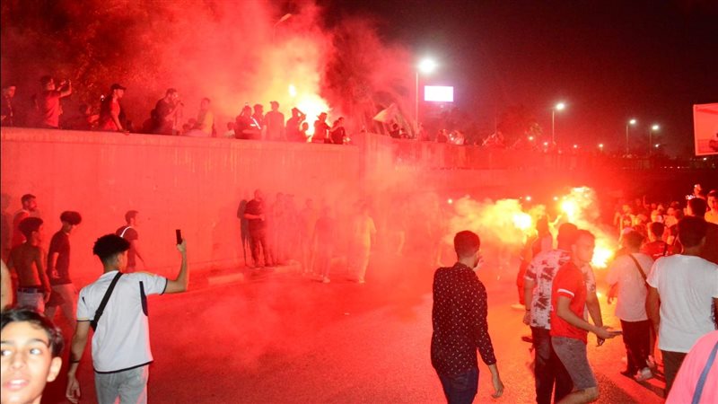 احتفالات جماهير الأهلي،