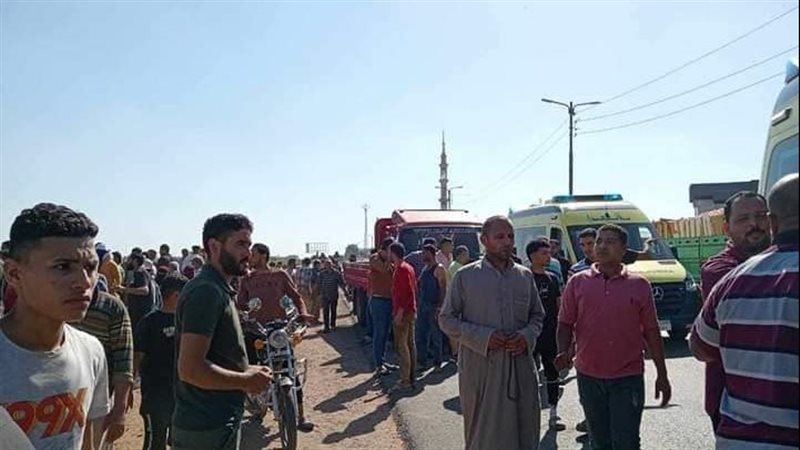 نقل مصابي الحادث،