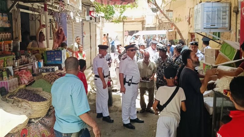تحرير 21 محضر إشغال