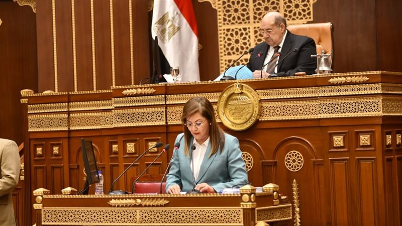 وزيرة التخطيط بمجلس