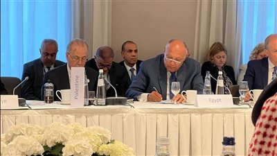  بيان مشترك للاجتماع الوزاري العربي الأوروبي حول حل الدولتين (صور)