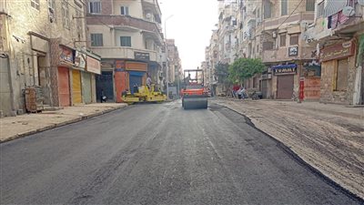 محافظ الإسكندرية: رصف 10 شوارع بحي الجمرك في الإسكندرية 