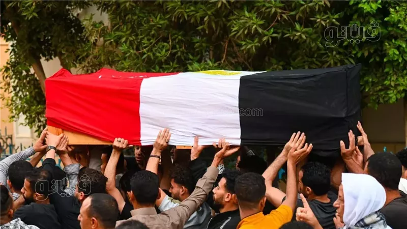 جنازة شهيد رفح عبد