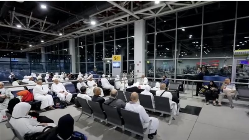 توديع أول أفواج حجاج