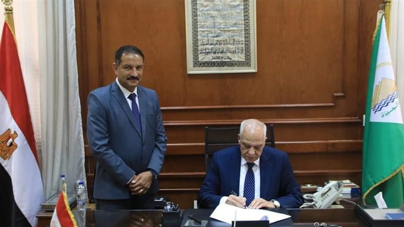 محافظ الجيزة يعتمد