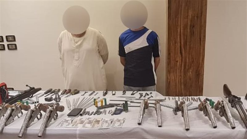 ضبط ورشة لتصنيع الأسلحة