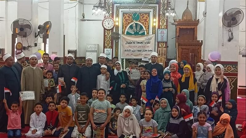 لقاء الاطفال بمسجد