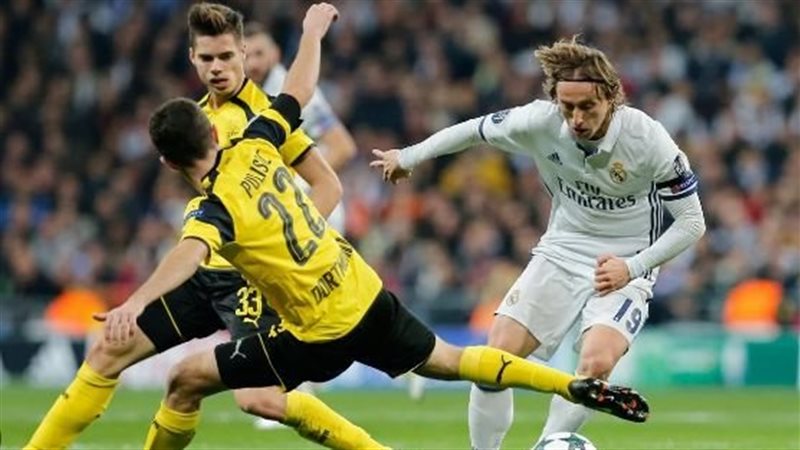 ريال مدريد ودورتموند،