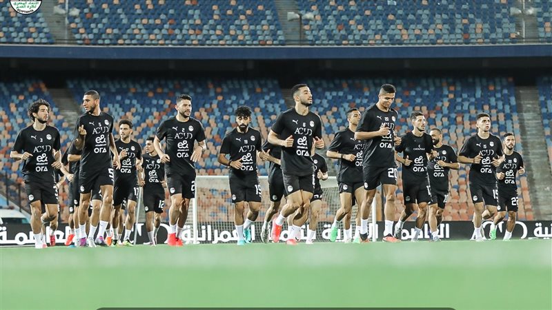 منتخب مصر يستعد لمواجهتي