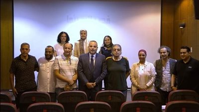 تخرج دفعة جديدة من ورشة الدراسات الحرة بقصر السينما (صور)