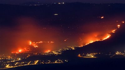 حرائق إسرائيل.. الاحتلال يتكبد خسائر فادحة إثر صواريخ حزب الله ومخاوف من تفجر الأوضاع (إنفوجراف)
