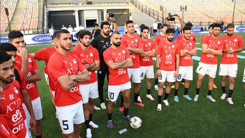 منتخب مصر يستعد لمواجهة